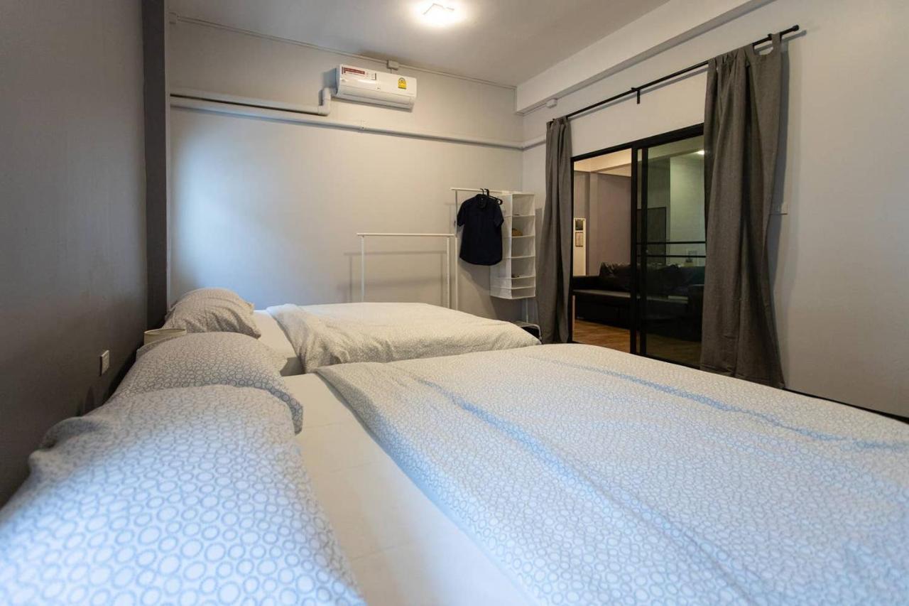 U3 Large 2 Bedroom Full kitchen near BTS Udomsuk Bangkok Exterior foto
