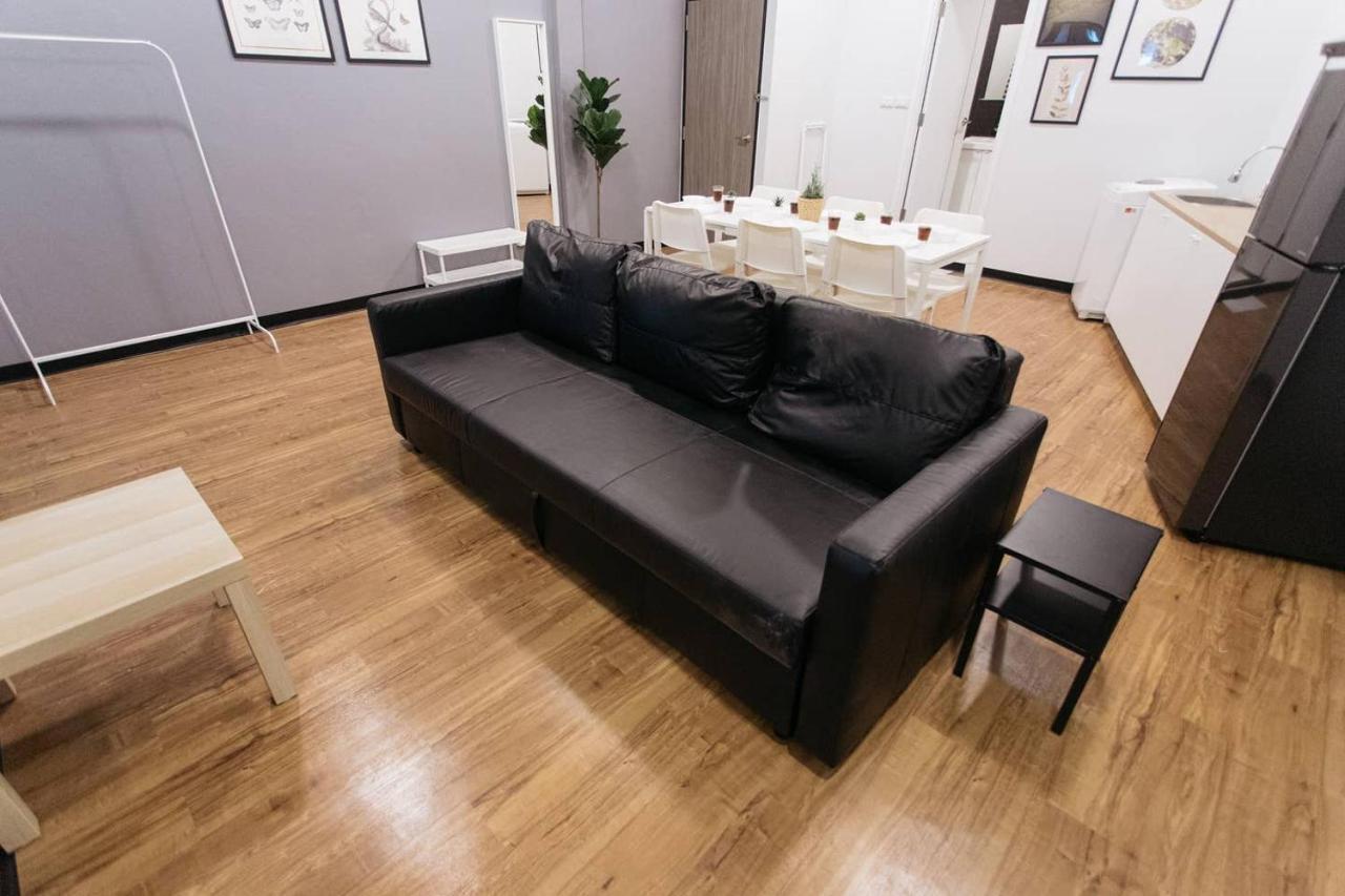 U3 Large 2 Bedroom Full kitchen near BTS Udomsuk Bangkok Exterior foto